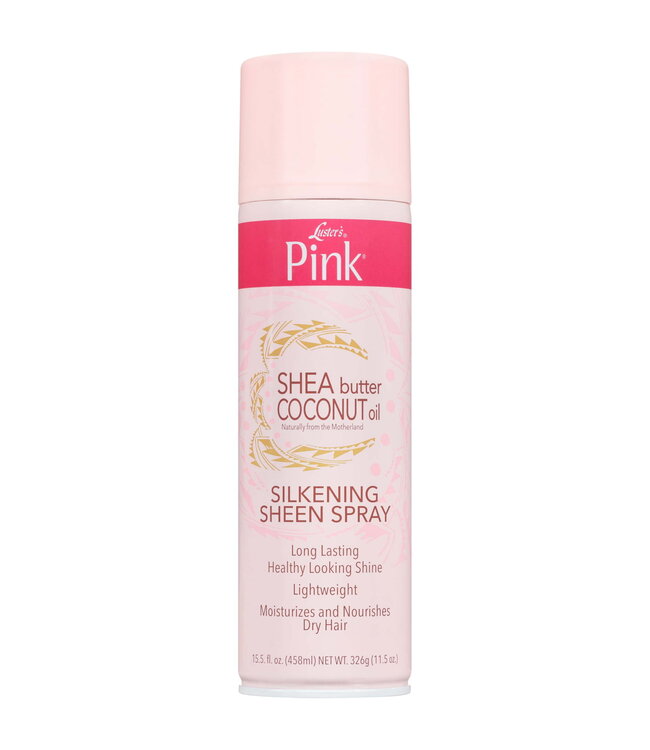 Lusters Pink Shea Butter Coconut Oil Silkening Sheen Spray 15.5oz