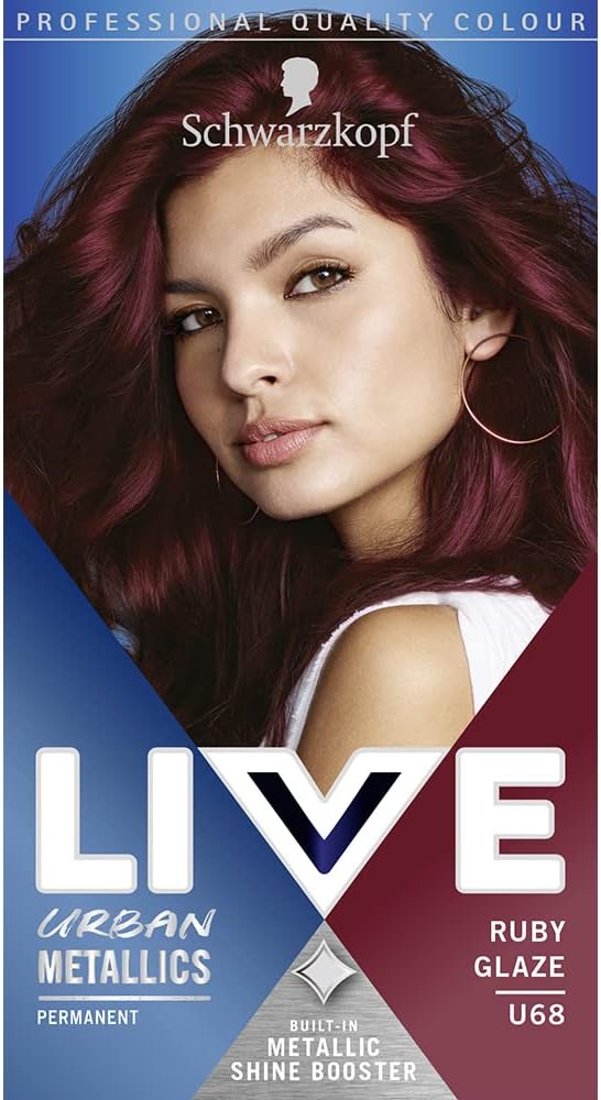 Schwarzkopf Live Urban Metallics - U68 Ruby Glaze