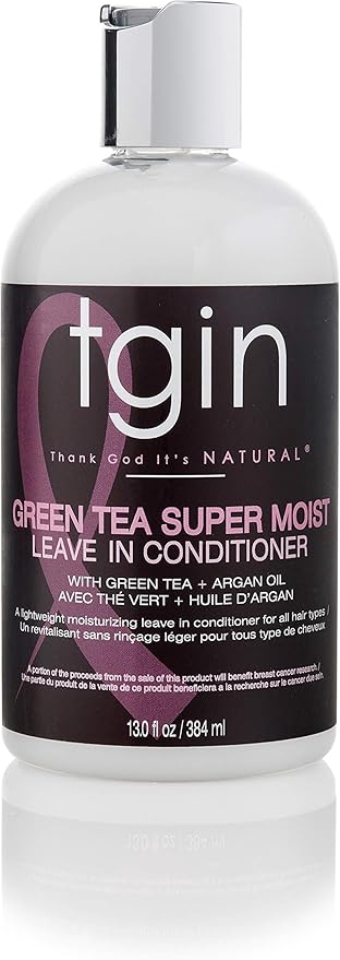 TGIN Green Tea Super Moist Leave in Conditioner 13oz