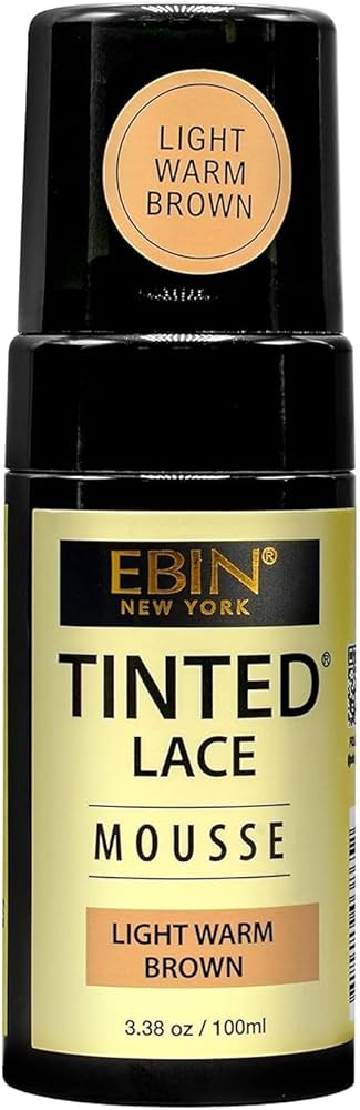 EBIN Tinted Lace Mousse Light Warm Brown 100ml