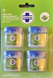 Curalene Aloe Vera Petroleum Jelly 10ml 4 Pack