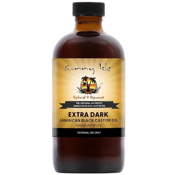 Sunny Isle Jamaican Black Castor Oil Extra Dark 8oz