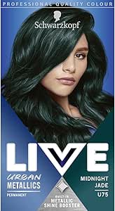 Schwarzkopf Live Urban Metallics - U75 Midnight Jade