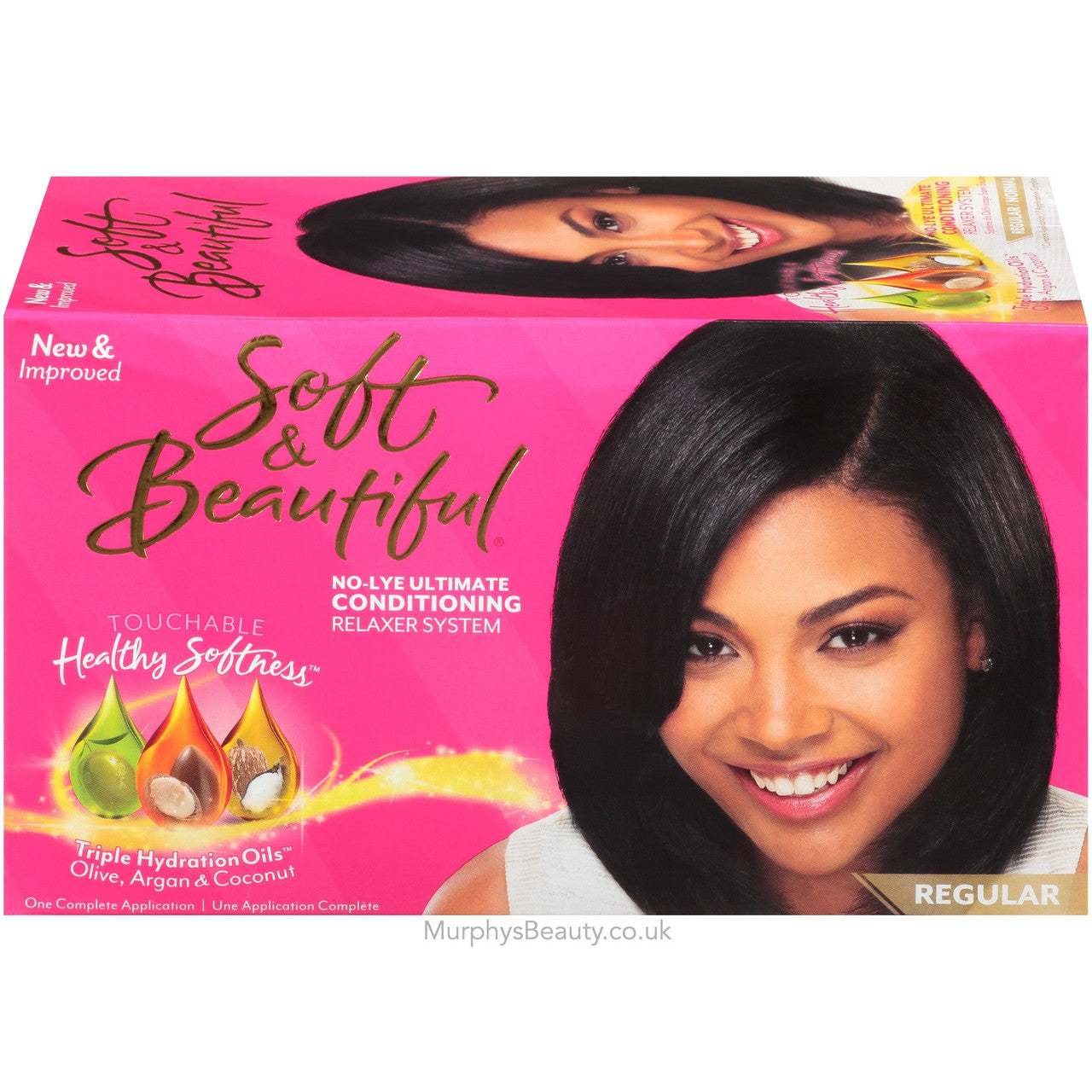 Soft and Beautiful Relaxer Kit Regular
