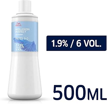 Wella Welloxon Perfect Developer Pastel 1+2 1.9% 6vol 500ml