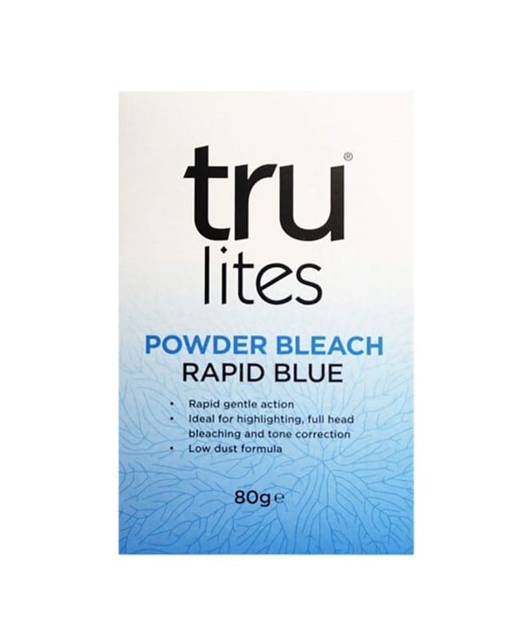 Trulites Powder Bleach Rapid Blue 80g