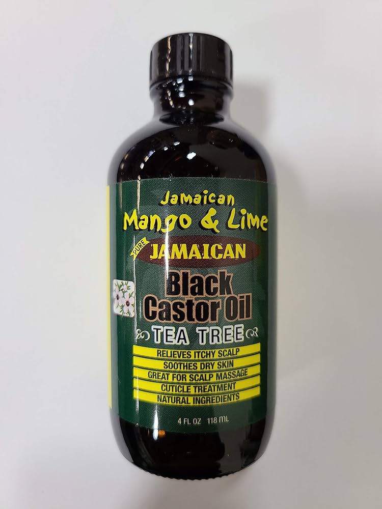 Jamaican Mango and Lime Black Castor Oil Tea Tree 4oz