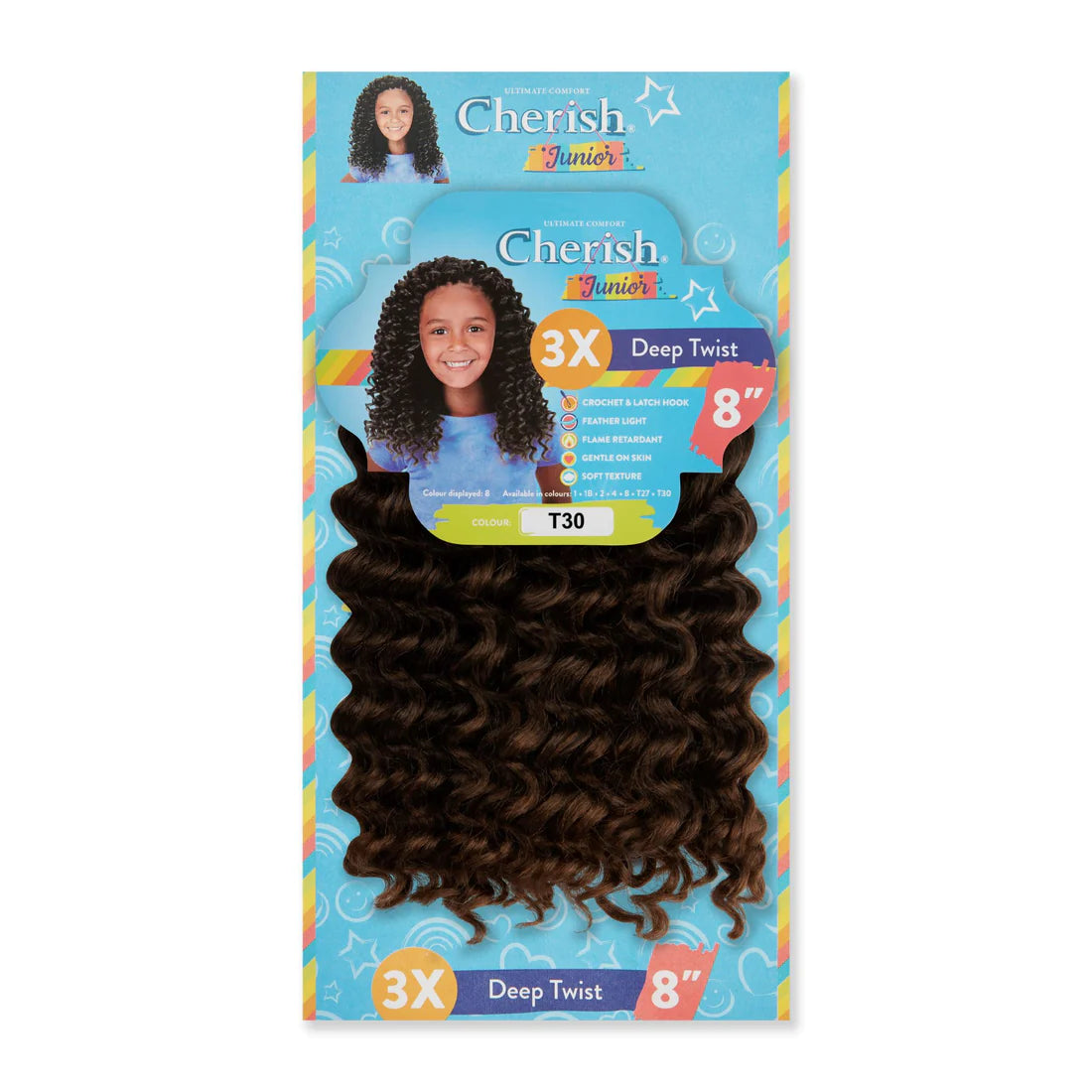 Cherish Junior Kids Deep Twist 3 x 8in