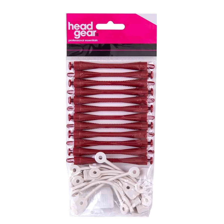 Head Gear Perm Rods Brick Red 4mm