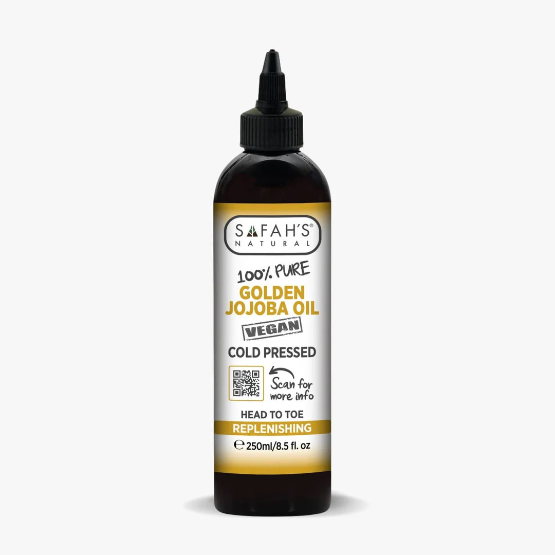 Safahs Natural Pure Golden Jojoba Oil 250ml