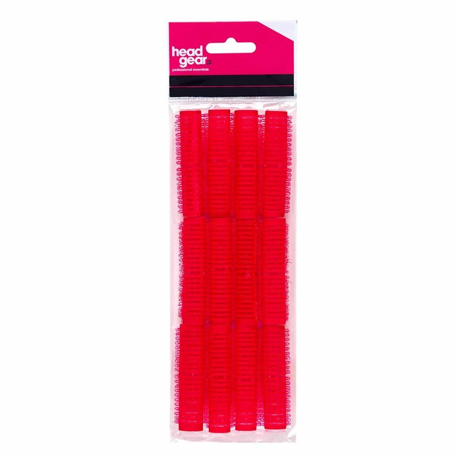 Head Gear Velco Rollers Red 13mm