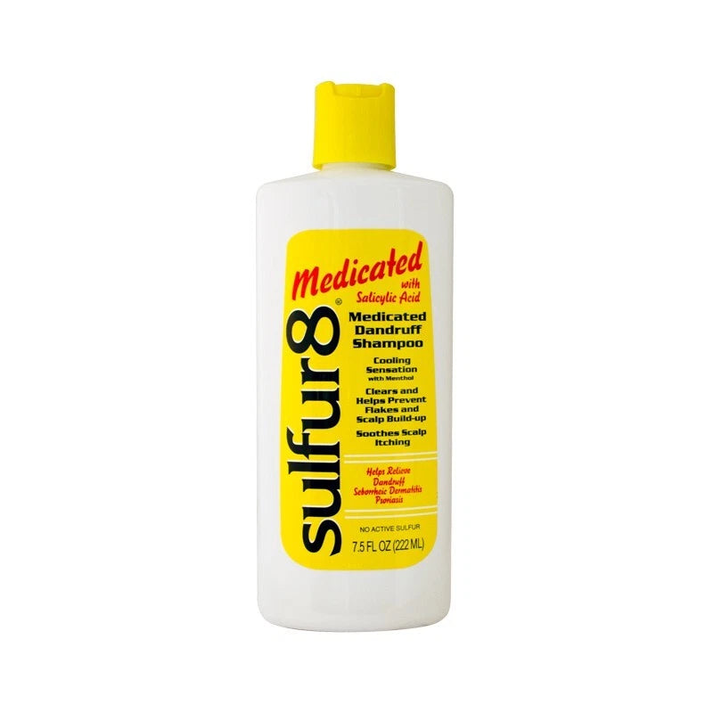 Sulfur 8 Salicylic Acid Medicated Dandruff Shampoo 7.5oz