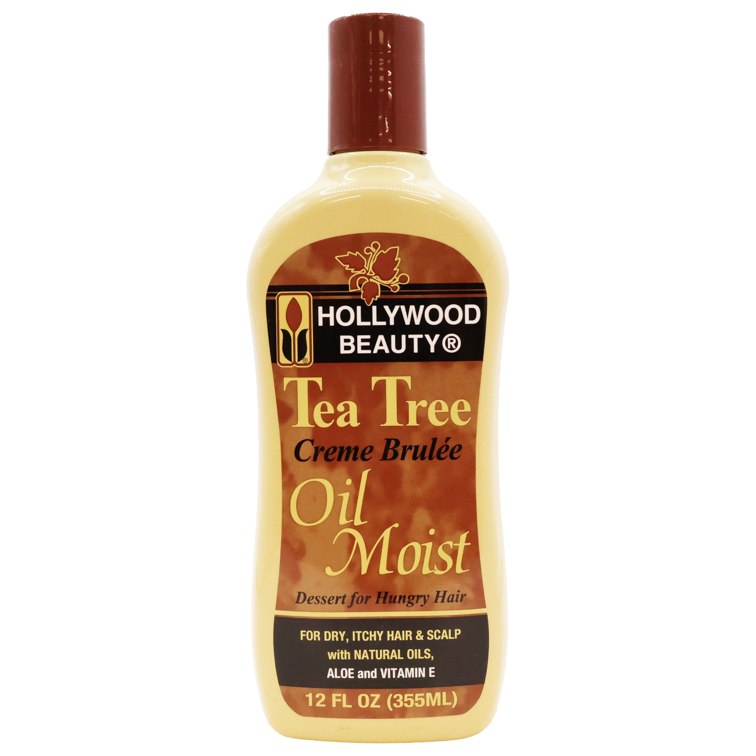 Hollywood Beauty Tea Tree Creme Brulee Oil Moisturiser 12oz