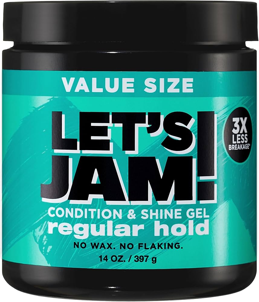 Lets Jam Condition and Shine Gel Regular Hold 14oz