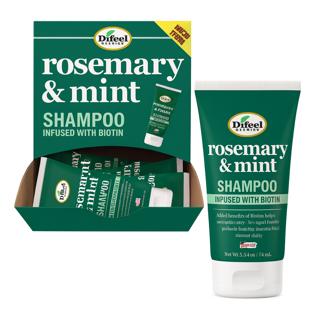 Difeel Rosemary Mint Shampoo 2.5oz