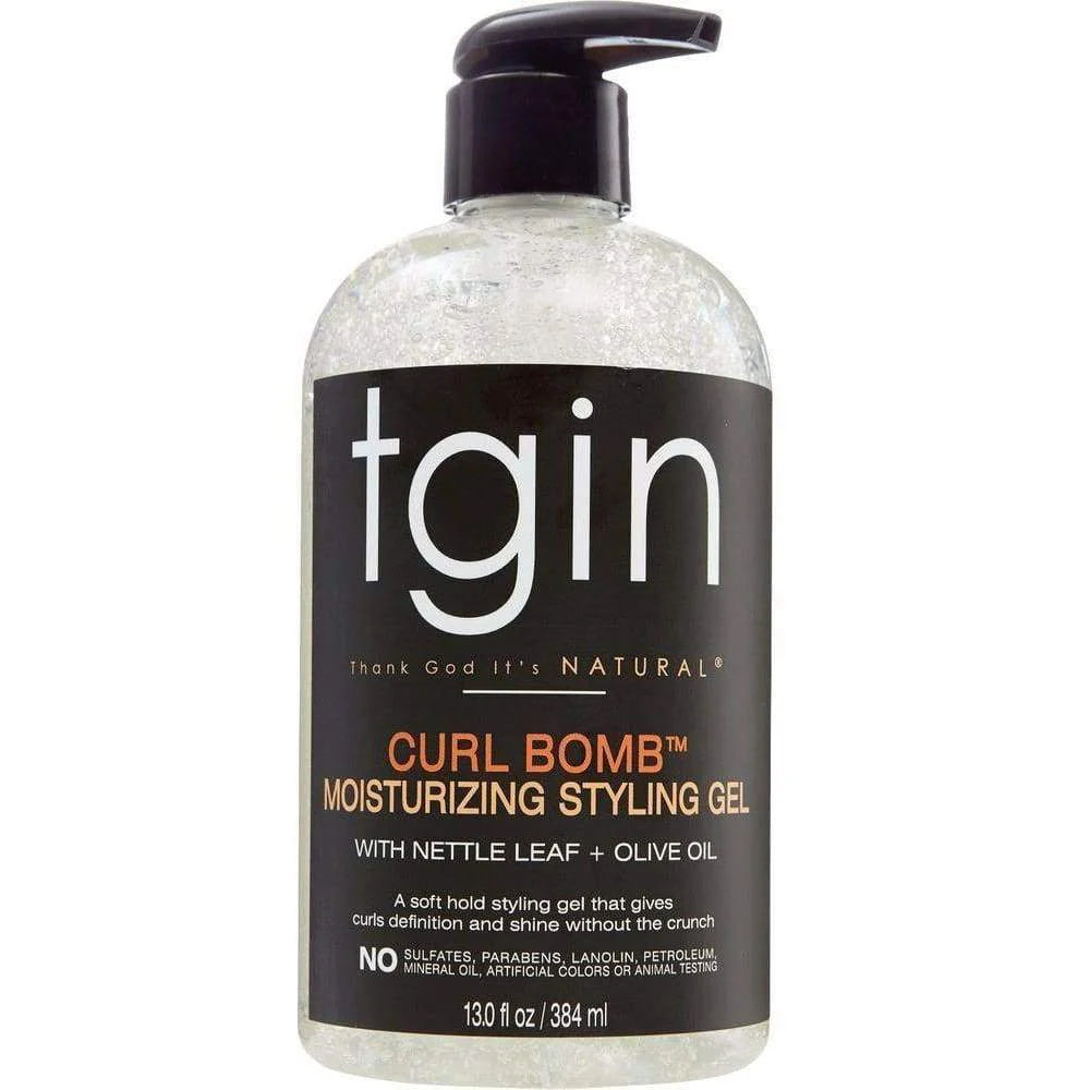 TGIN Curl Bomb Moisturising Styling Gel 13oz