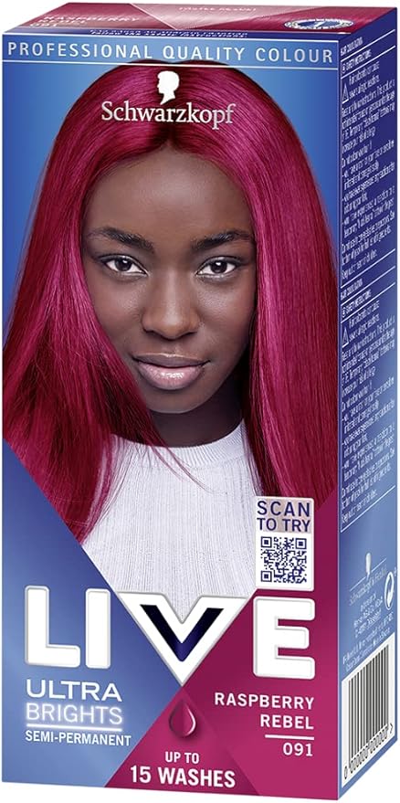 Schwarzkopf Live Ultra Brights - 091 Raspberry Rebel