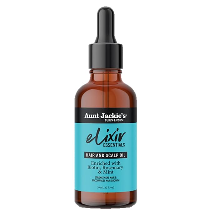 Aunt Jackies Elixir Biotin Rosemary and Mint 2oz