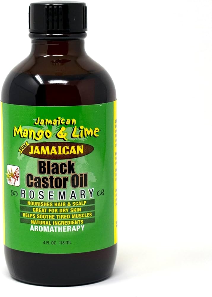 Jamaican Mango and Lime Black Castor Oil Rosemary 4oz