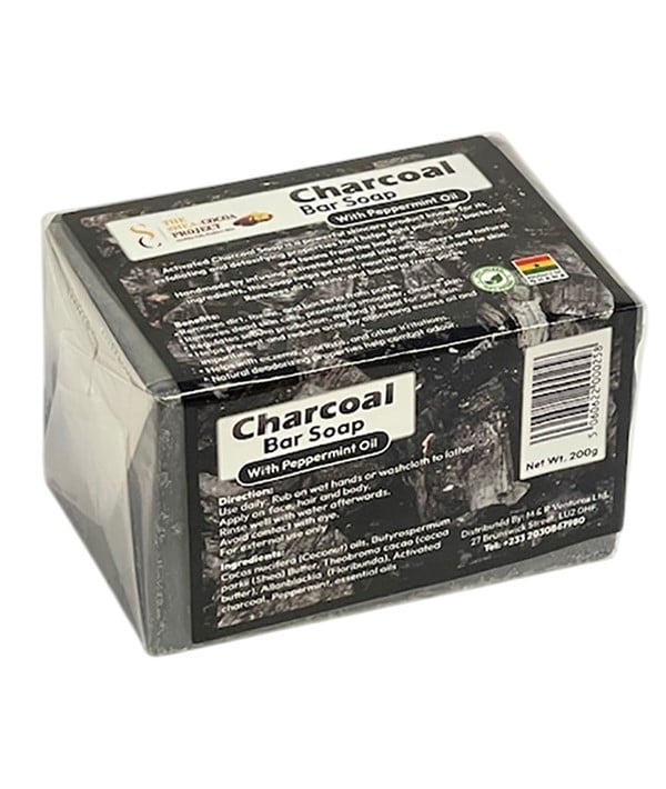 The Shea Cocoa Project Charcoal Soap Bar 200g