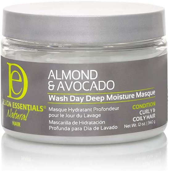 Design Essentials Almond and Avocado Wash Day Deep Moisture Masque 12oz