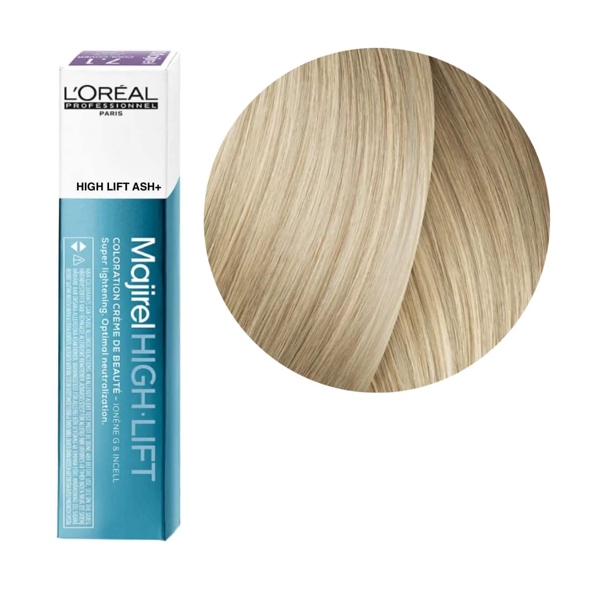 L'Oreal Majirel High Lift Hair Colour - Ash+