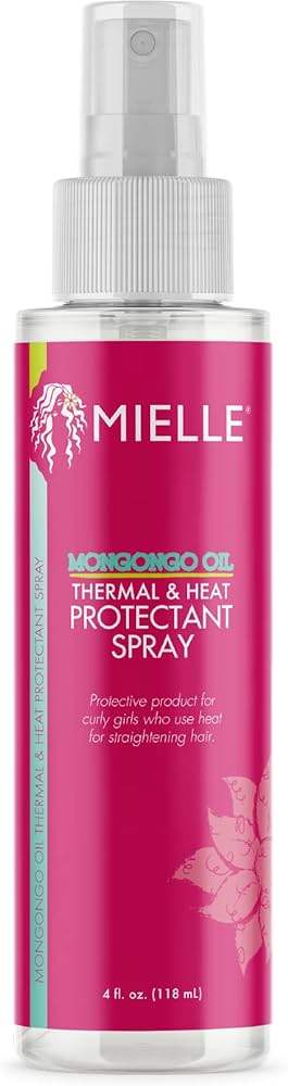 Mielle Mongongo Oil Thermal Heat Protectant Spray 4oz