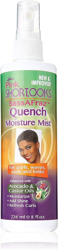 Lusters Pink Shortlooks Quench Moisture Mist 8oz