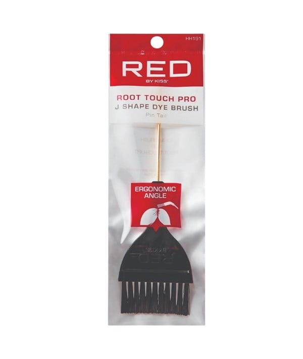 Red by Kiss Root Touch Pro J Shape Dye Brush Pin Tail HH191
