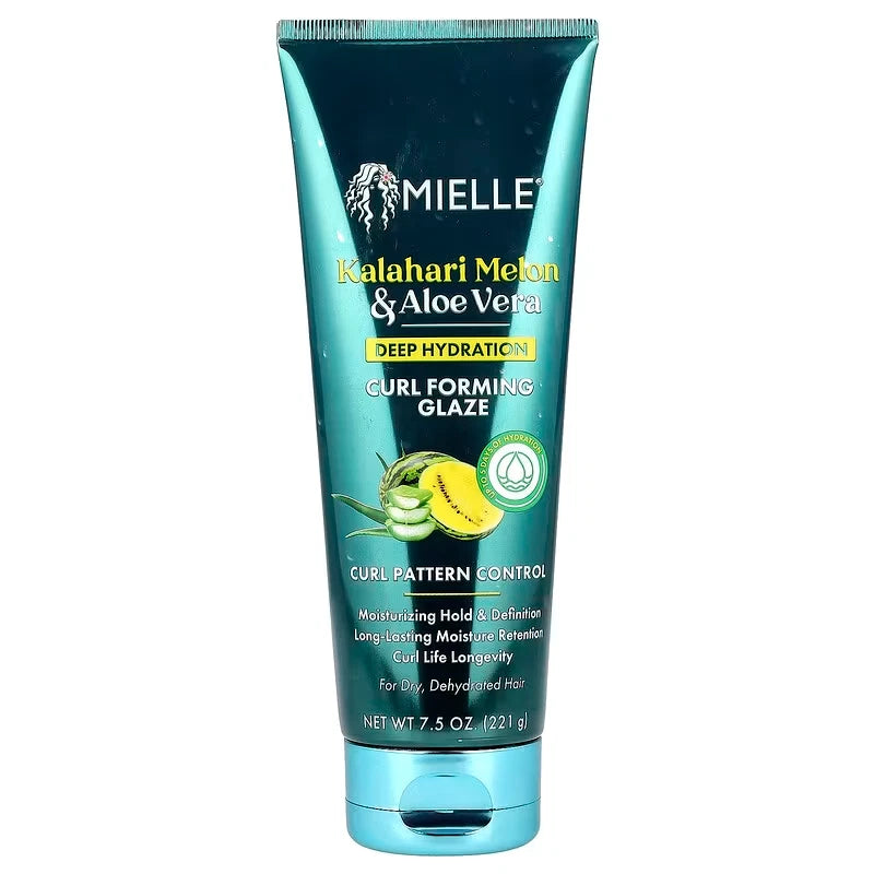 Mielle Kalahari Melon and Aloe Vera Deep Hydration Curl Forming Glaze 7.5oz