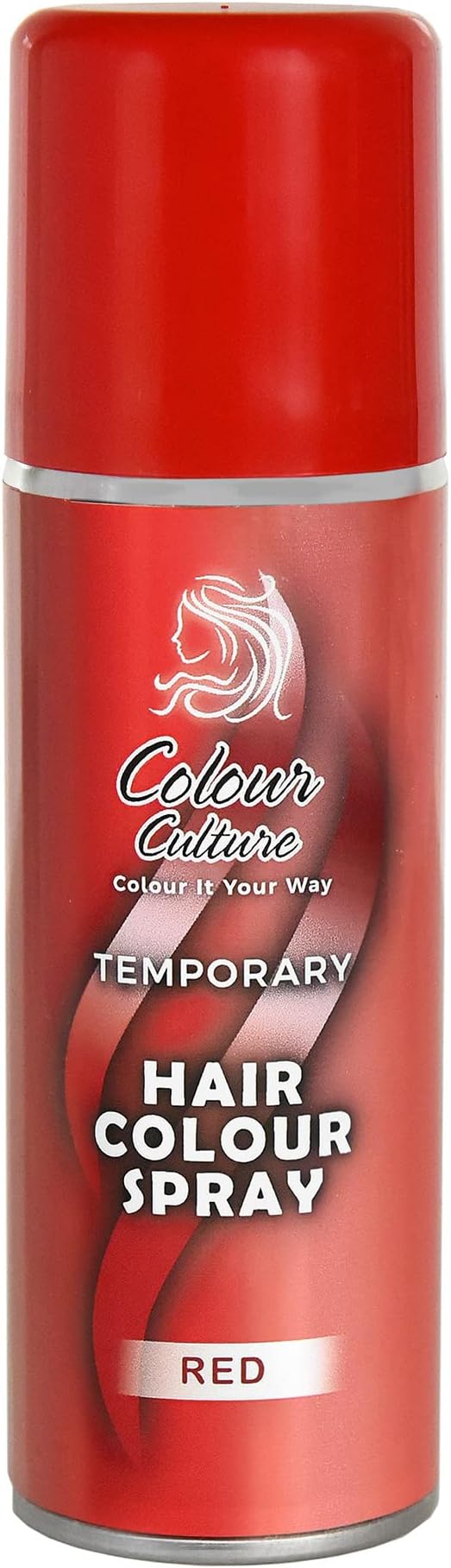 Colour Culture Temporary Hair Colour Spray Red 125ml