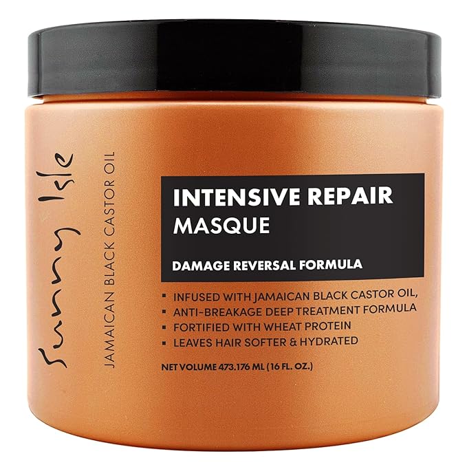 Sunny Isle Jamaican Black Castor Oil Intensive Repair Masque 16oz