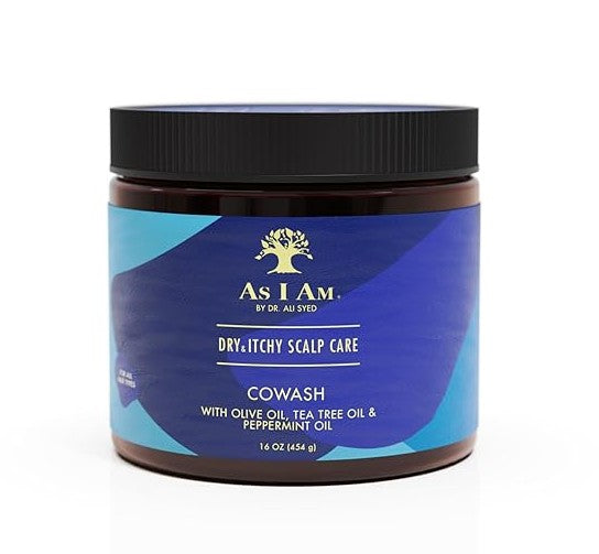 As I Am Dry and Itchy Olive Tea Tree Dandruff CoWash 16oz