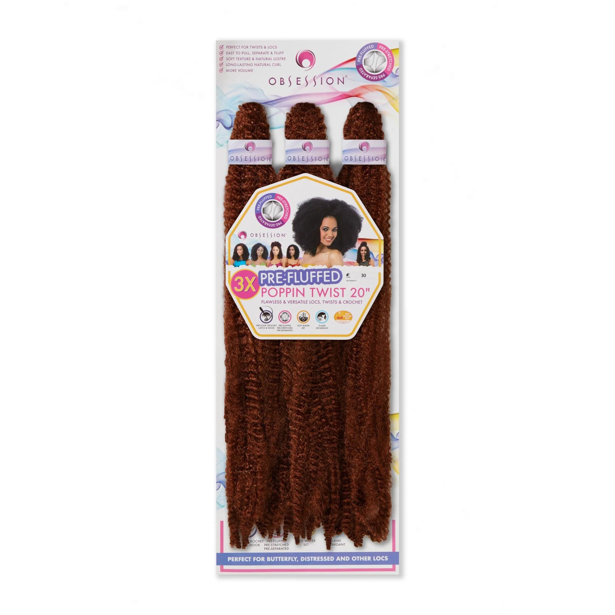 Obsession 3x Poppin Twist Bulk 20in