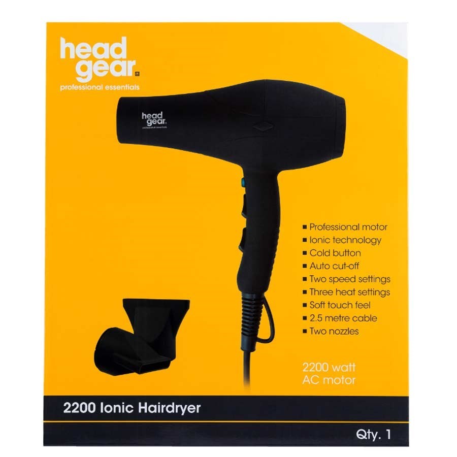 Head Gear 2200 Ionic Hairdryer