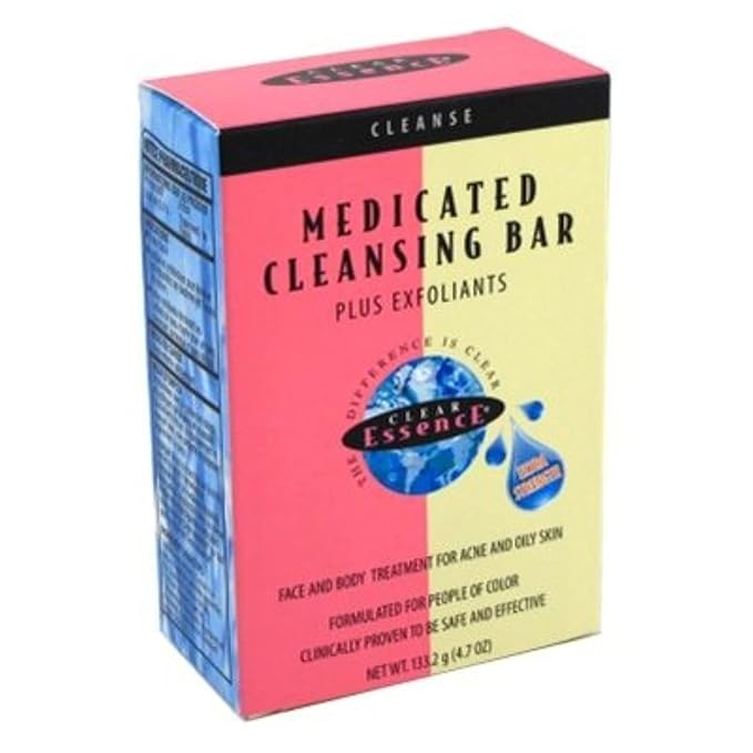 Clear Essence Medicated Cleansing Bar Plus Exfoliants 4.7oz