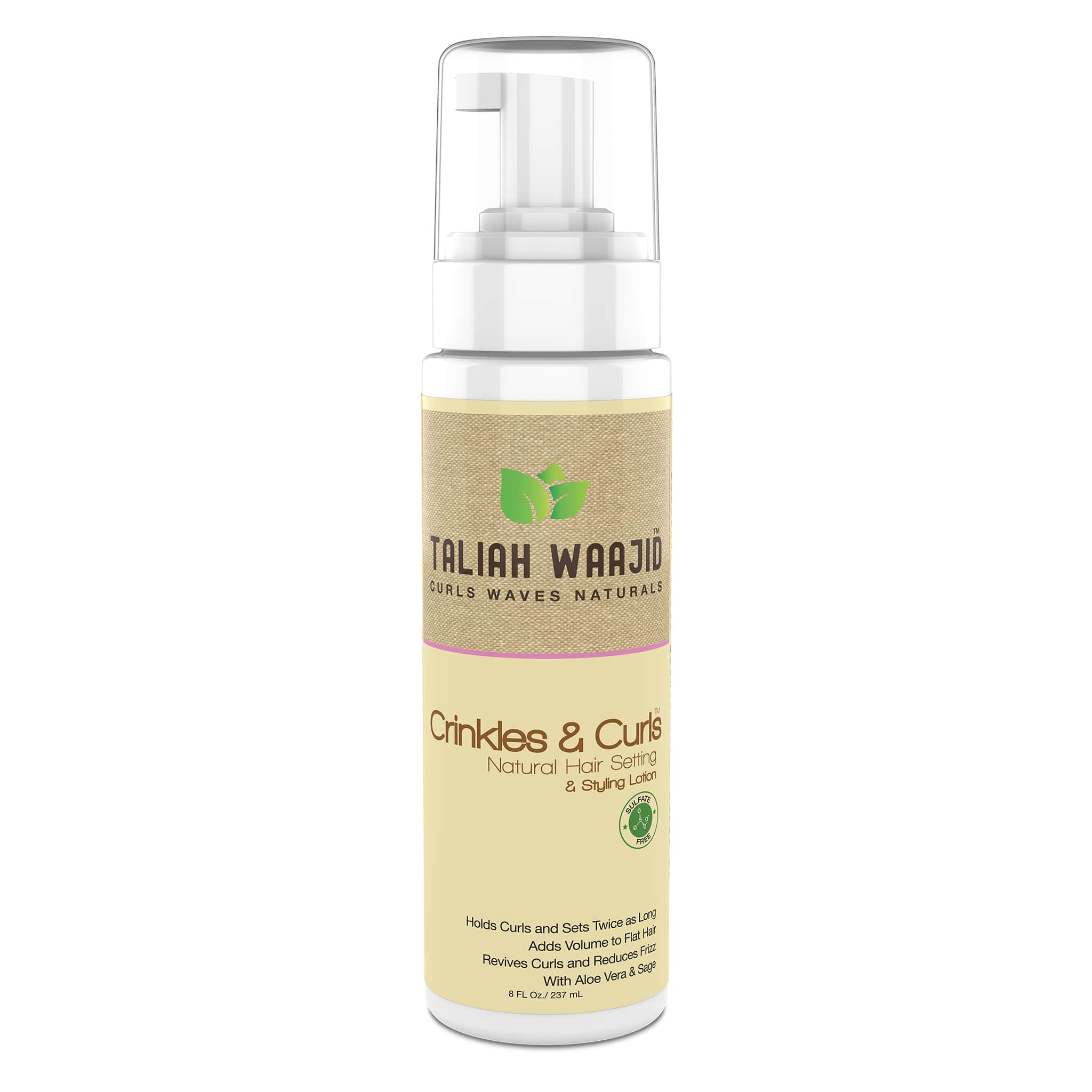 Taliah Waajid Crinkles and Curls Styling Lotion 8oz