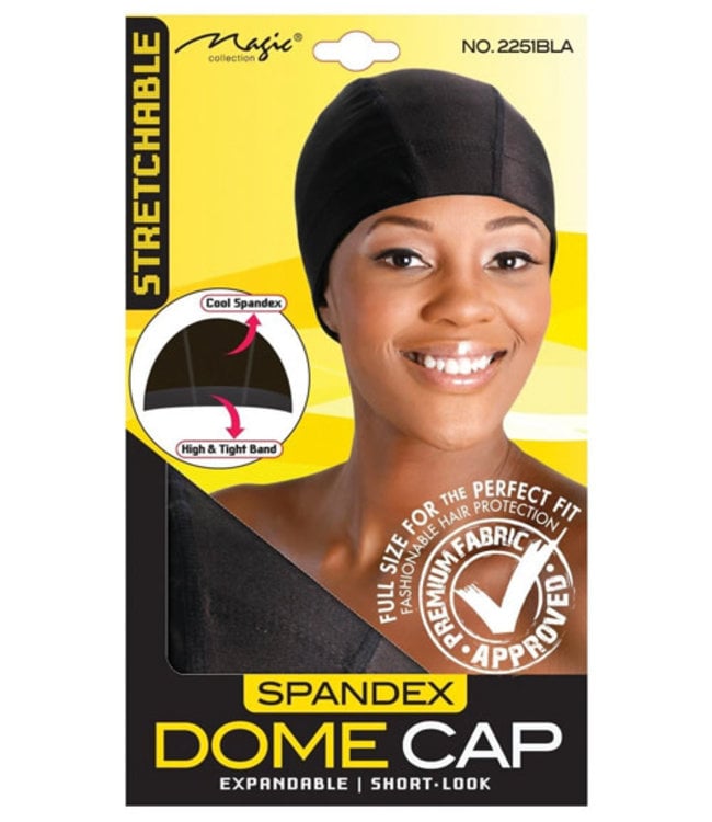 Magic Collection Spandex Dome Cap - 2251BLA