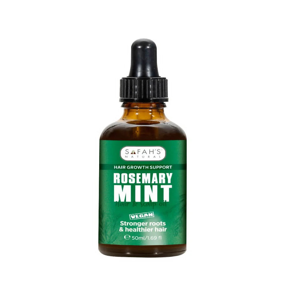 Safahs Natural Rosemary Mint Hair and Scalp Oil 50ml