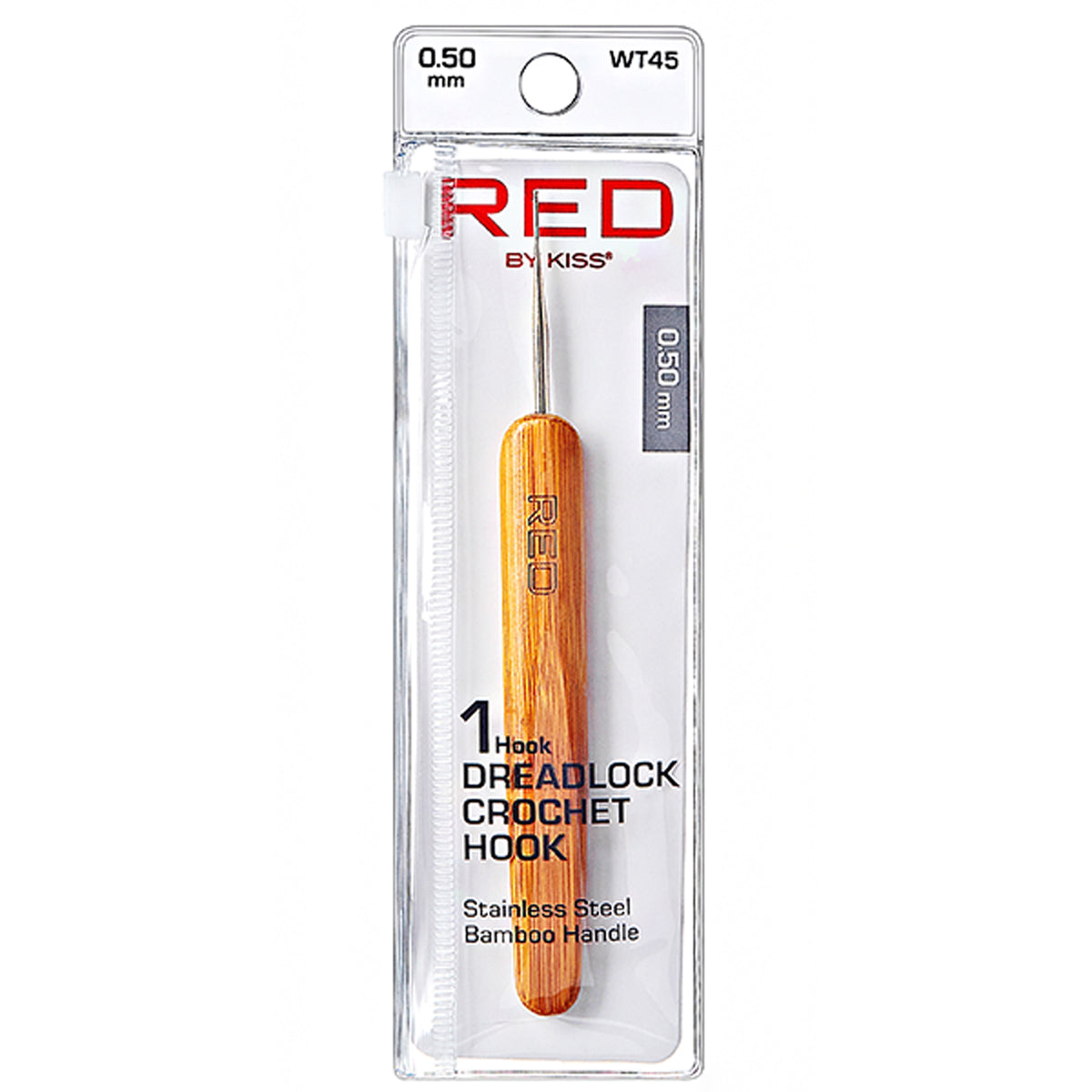 Red by Kiss Dreadlock Crochet Hook 0.50mm 1 Hook WT45