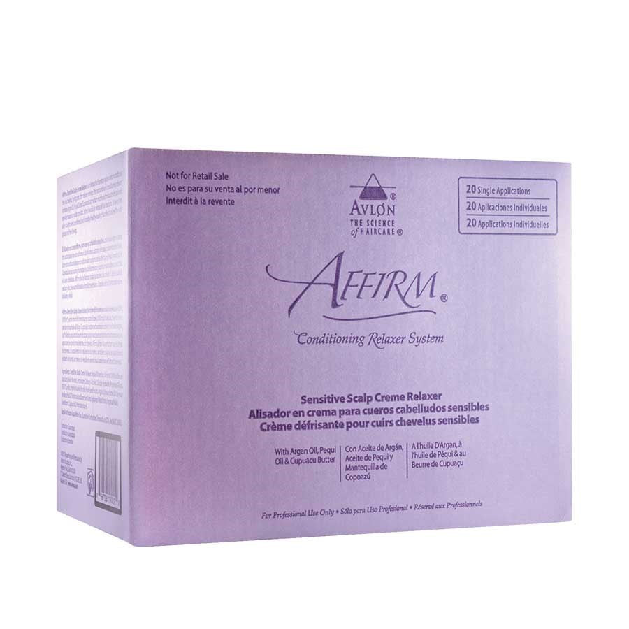 Affirm Argan Sensitive Scalp Relaxer 20 Applications