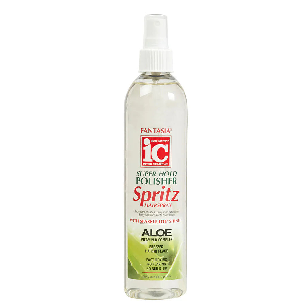 Fantasia IC Aloe Hair Polisher Super Hold Spritz 12oz