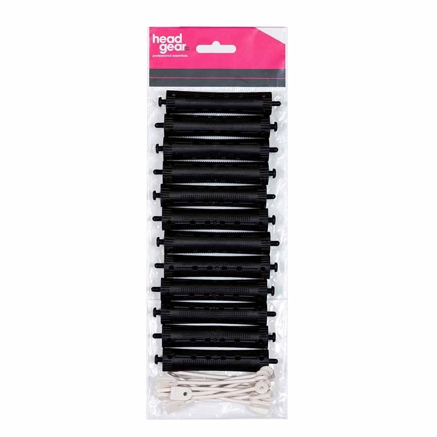 Head Gear Perm Rods Black 16mm