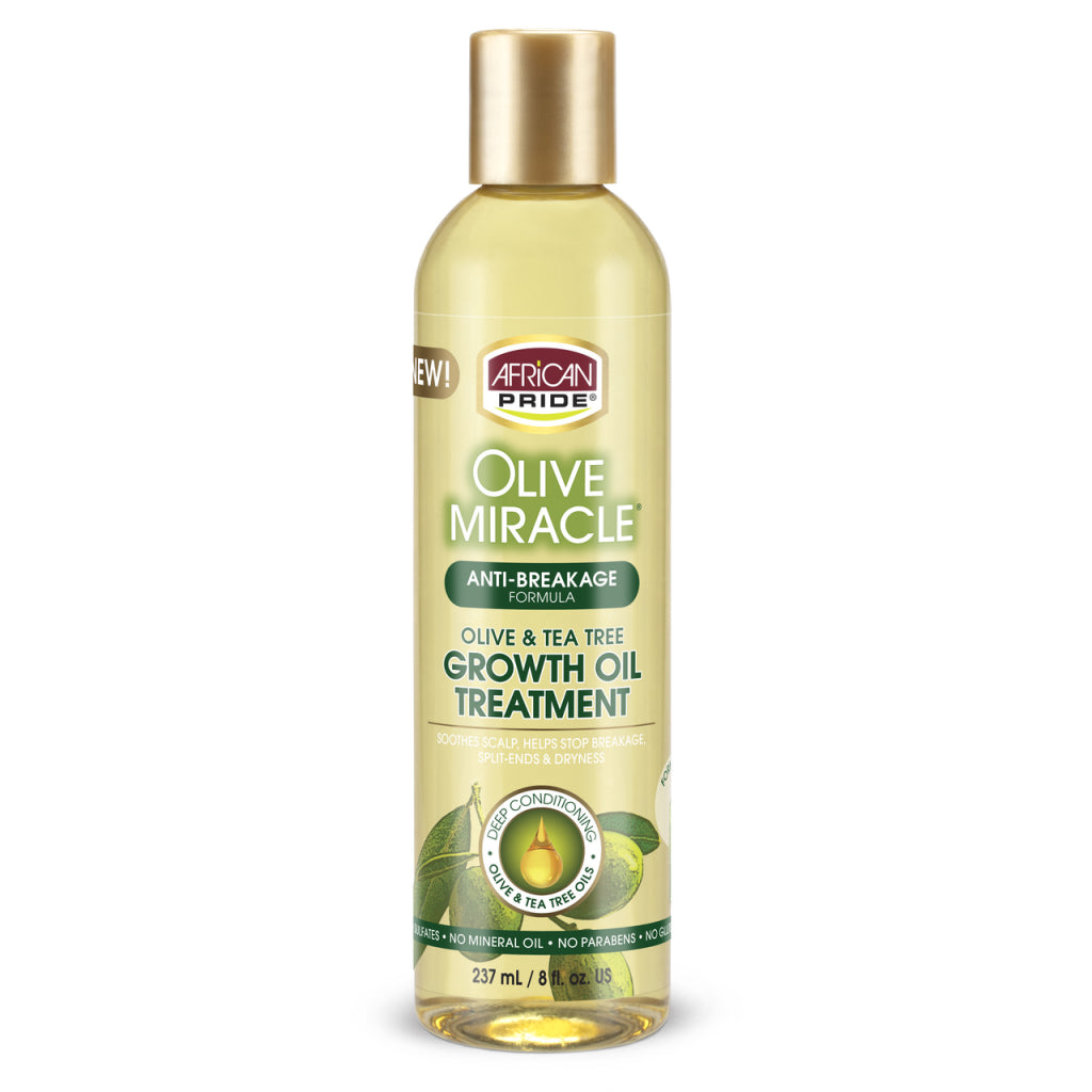 African Pride Olive Miracle Growth Oil Treatment 8oz