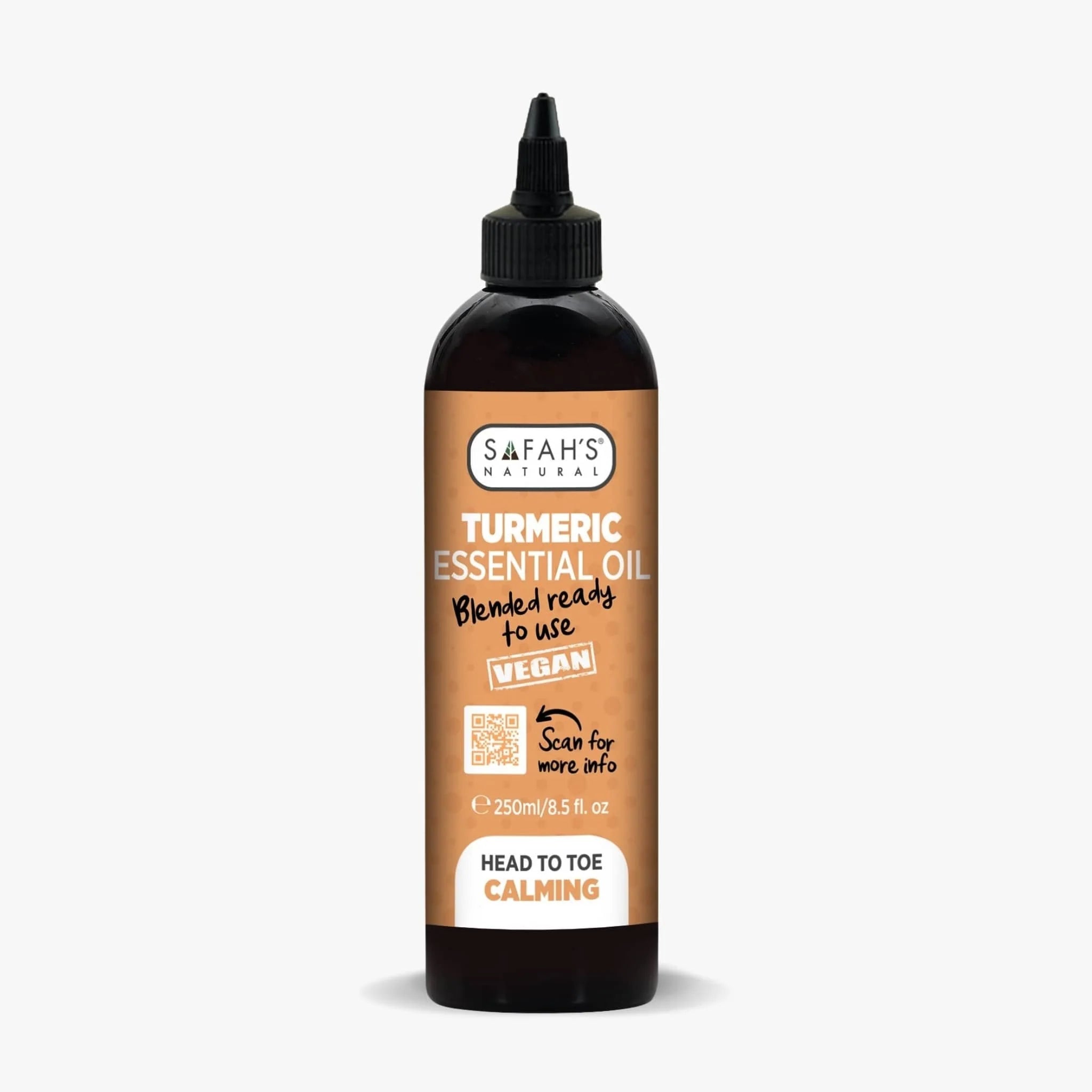 Safahs Natural Blended Turmeric Oil 250ml