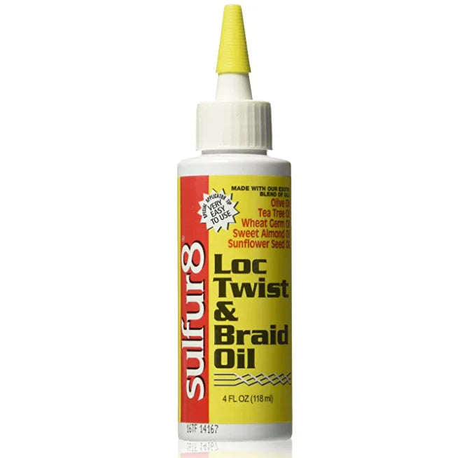 Sulfur 8 Loc Twist and Braid Oil 118ml (4oz)