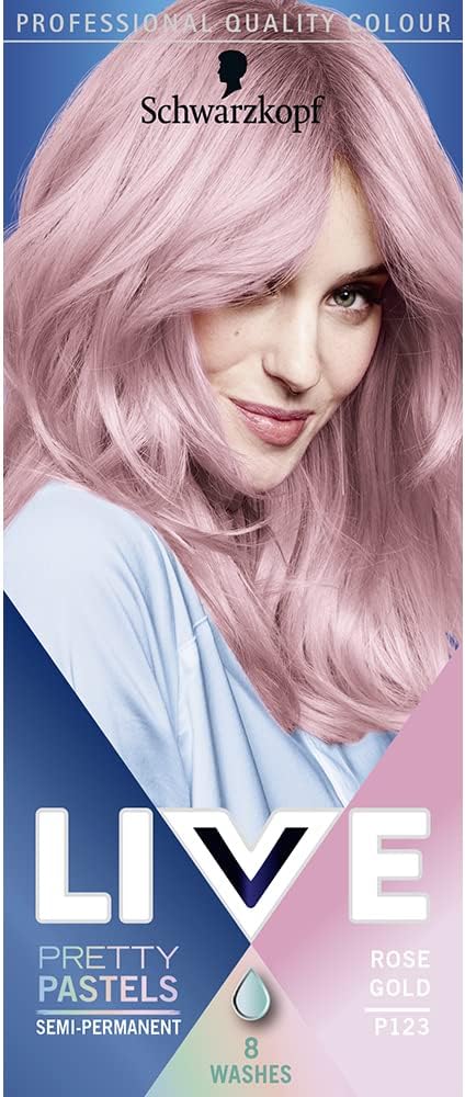 Schwarzkopf Live Pretty Pastels- P123 Rose Gold