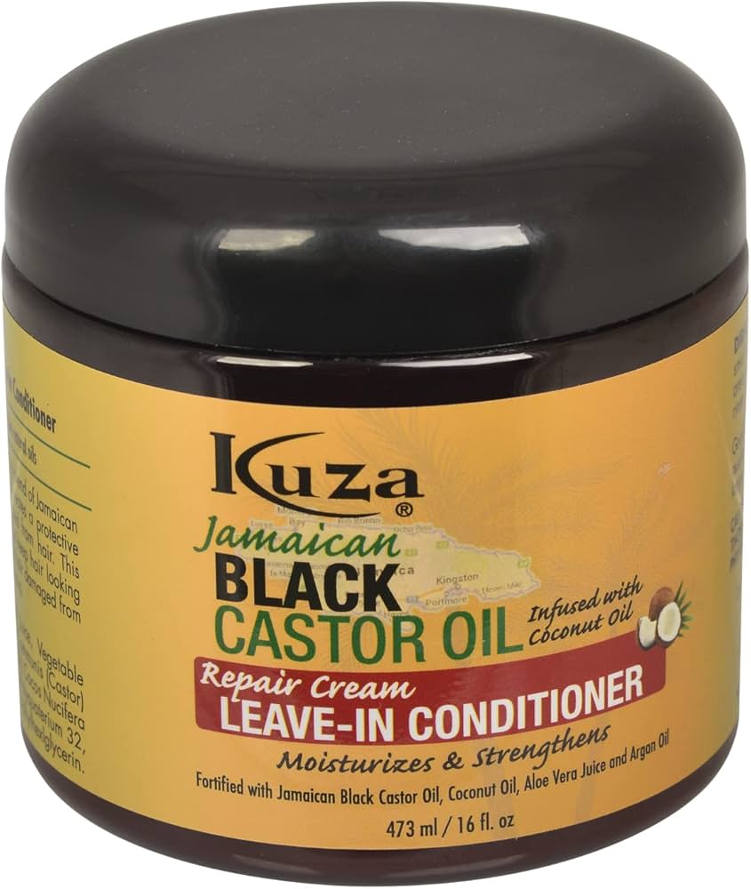 Kuza Jamaican Black Castor Oil Leave in Conditioner 16oz