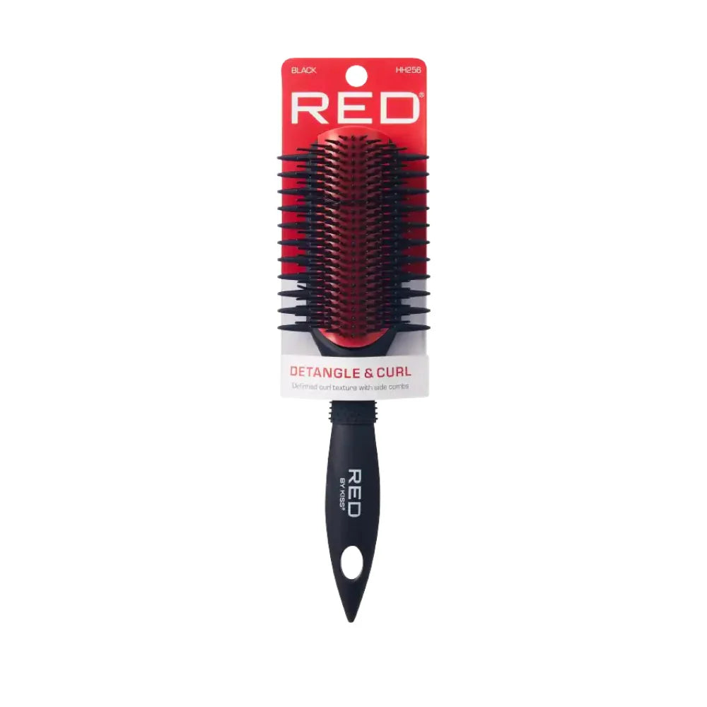 Red by Kiss Detangle and Curl Brush HH256