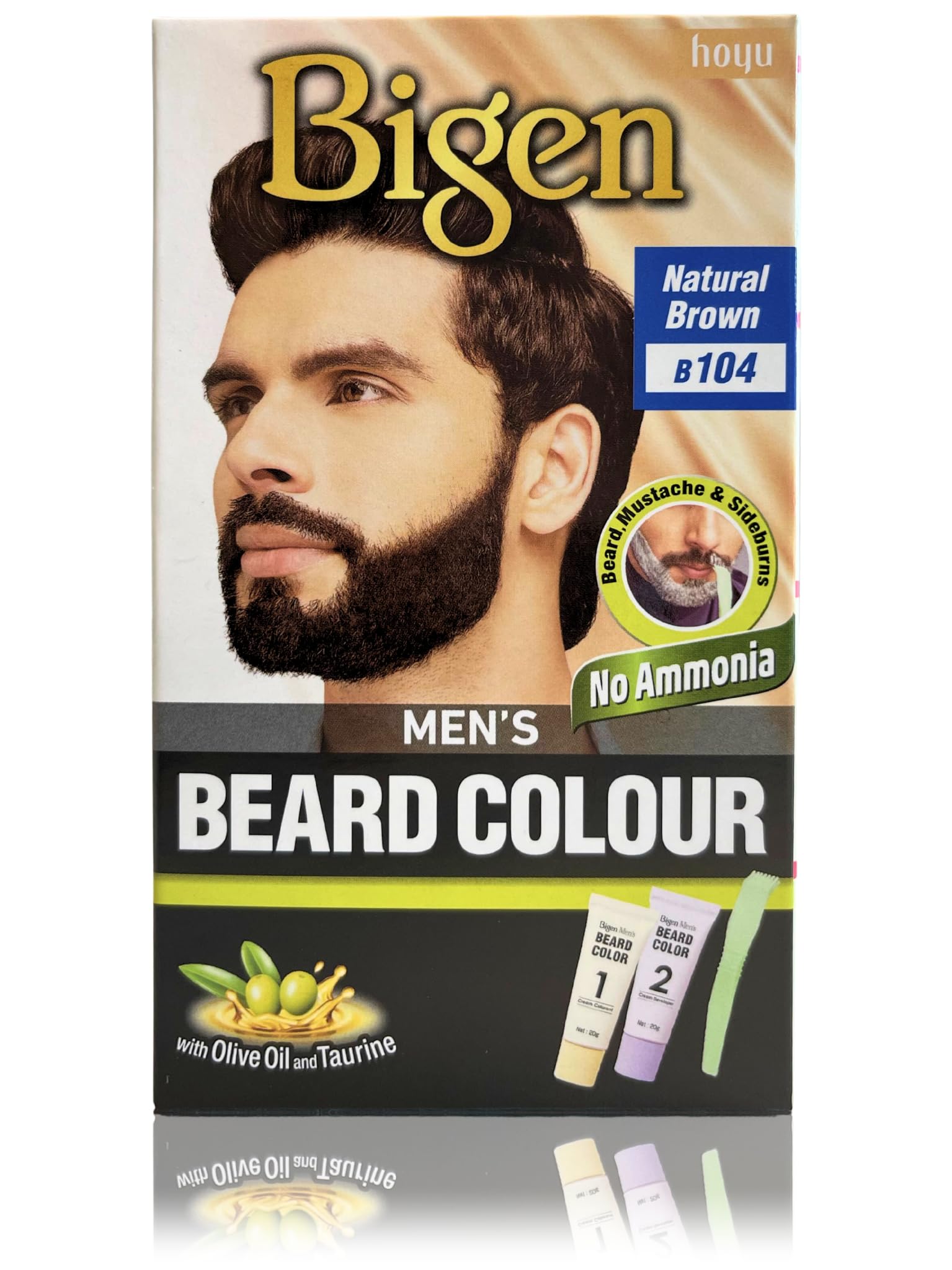 Bigen Mens Beard Colour
